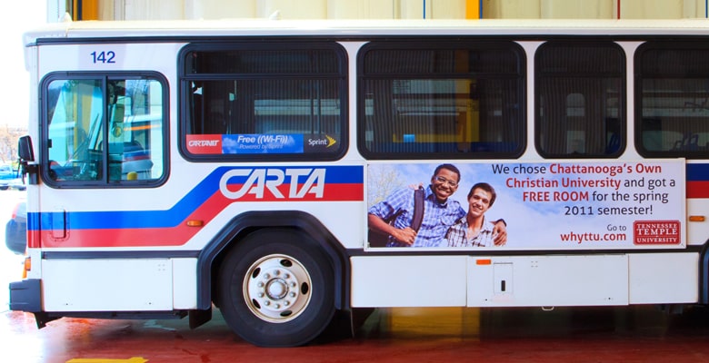 advertising photo side