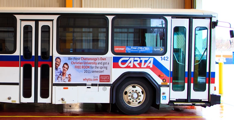 advertising photo side